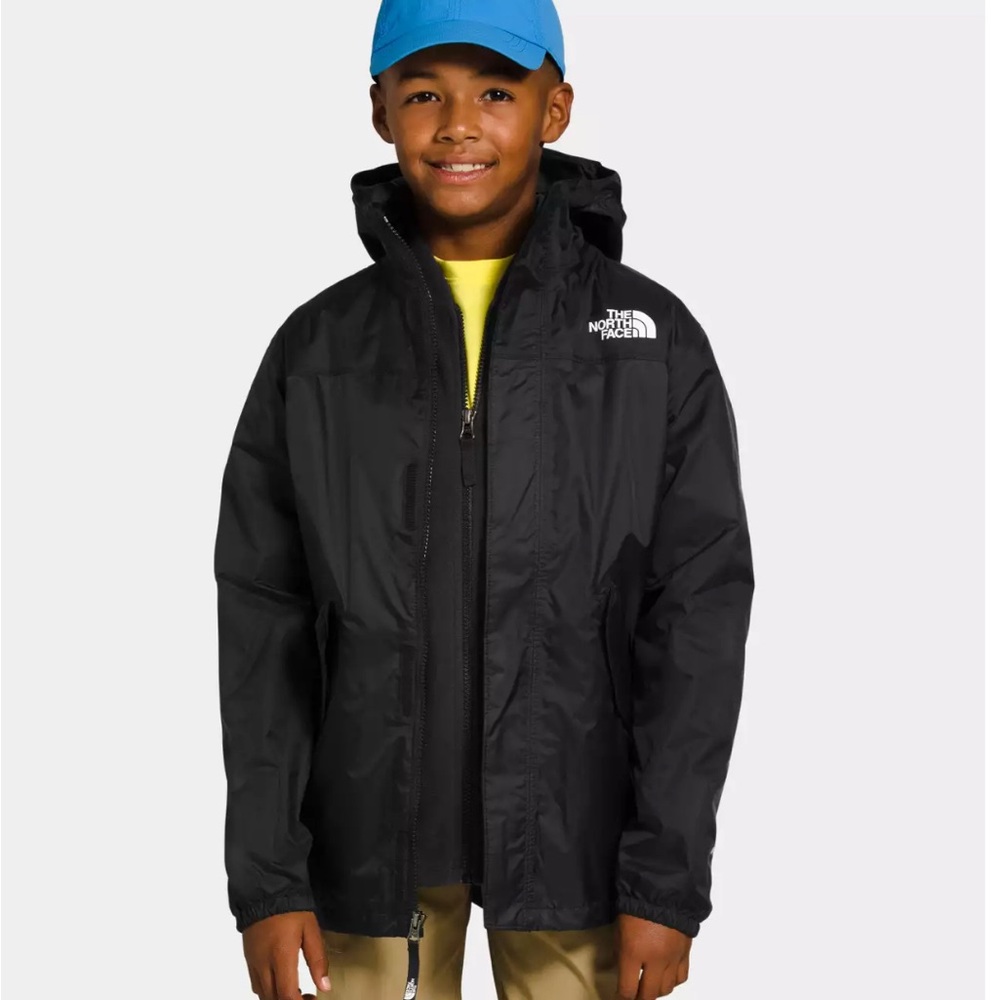 EUC The North Face Youth Stormy Rain Triclimate